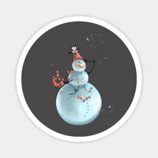 Snowman Magnet